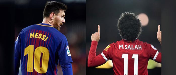 Messi Lebih Unggul Tiga Gol Dari Salah Untuk Sepatu Emas Eropa feat