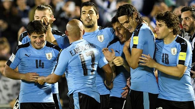 Timnas Uruguay Cavani dan Luis Suarez akan bermain saat laga melawan  Mesir malam ini Pukul 19:00 Malam