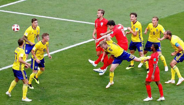 Inggris Lolos ke Semifinal Meski Kane Dikepung Banyak Sudut