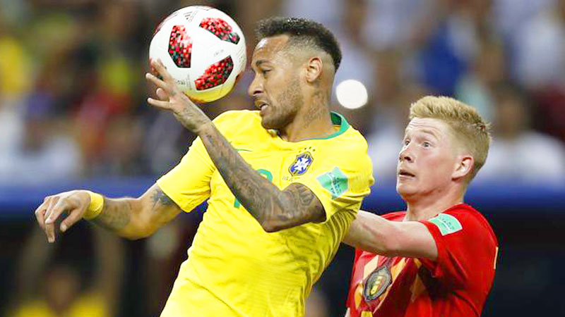 Rekor Buruk Brasil Selama Piala Dunia 2018