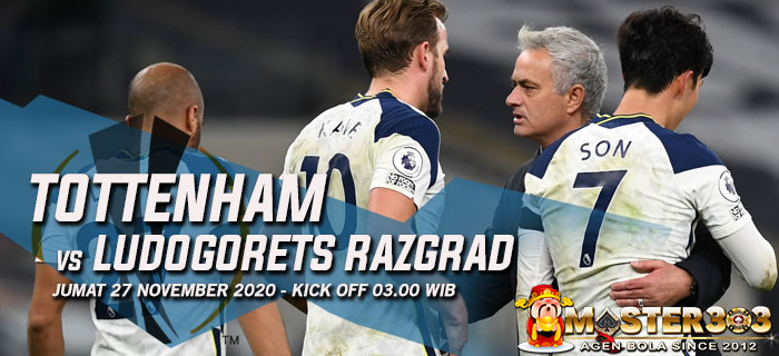 Prediksi Tottenham vs Ludogorets Razgrad 27 November 2020