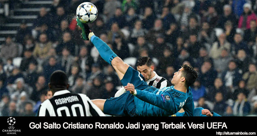 Ronaldo Kembali Raih Penghargaan Berkat Gol Saltonya